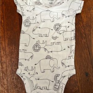 Safari Animal Print Kids Bodysuit